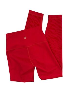 Lululemon Lunar New Year Wunder Under High-Rise Tight 25" Red Size 6